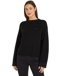 Tommy Hilfiger - Co Cardi Stitch C-NK SWT Pullovers - Lyst