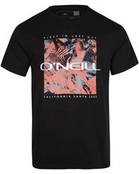 O'neill Sportswear - Crazy T-shirt - Lyst