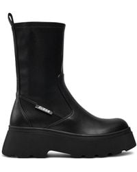 Guess - Scarpe Donna Stivaletto Nerea Ecopelle Black D25GU28 FLFNERELE10 36 - Lyst