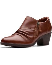 Clarks - Emily2 Braley Ankle Boot - Lyst