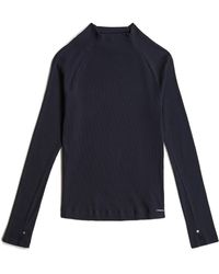 G-Star - Slim Rib Mock T Long Sleeve - Lyst