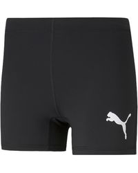 PUMA - Cross The Line Korte Strakke W2.0 Gebreide Shorts - Lyst