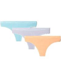 Columbia - `s 4 Way Stretch Cotton Thongs 3 Pack - Lyst