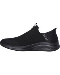 Skechers - Ultra Flex 3.0 Smooth Step Black/Black 11.5 EE - Wide, 45.5 EU Weit, 232450W - Lyst