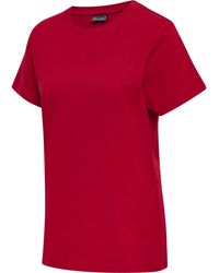 Hummel - Hmlred Basic T-Shirt Multisport - Lyst