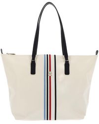Tommy Hilfiger - Poppy Tote Corp Tote Voor - Lyst