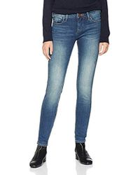 True Religion Damen Halle Perfect Skinny Jeans - Blau
