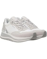 Replay - Net Nylon Sneaker - Lyst