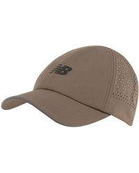 New Balance - , , Laser Performance Running Hat, Sports And Casual Wear, One Size Fits Most, Mushroom - Lyst