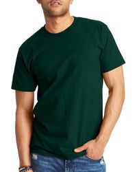 Hanes - Short Sleeve Beefy T-shirt - Lyst