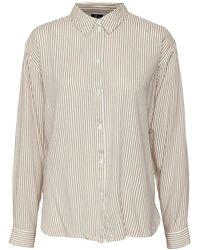 Vero Moda - VMBUMPY Classic LS Shirt NOOS Bluse - Lyst