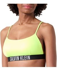 Calvin Klein - Bikini Oberteil Bralette ohne Bügel - Lyst