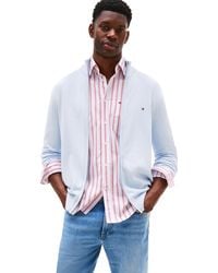 Tommy Hilfiger - Pull avec Fermeture Éclair Essential Cotton Zip Thru Col Montant - Lyst