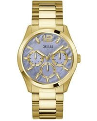 Guess - Zen Gw0707g2 Watch Stainless Steel Gold - Lyst