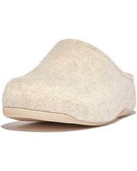 Fitflop - Shuv E01 Cushy Felt Clog Slippers - Lyst