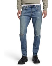 G-Star RAW - 3301 Slim Jeans Jeans ,blauw - Lyst
