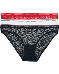 Tommy Hilfiger - 3 Pack Bikini Lace - Lyst