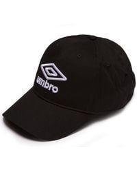 Umbro - Cap, schwarz / weiß, Einheitsgröße - Lyst
