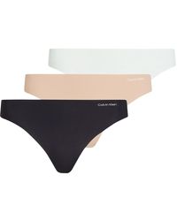 Calvin Klein - Donna Perizomi Confezione da 3 Thong Intimo - Lyst