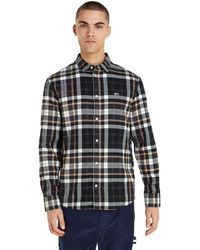 Tommy Hilfiger - Tommy Jeans Essential Check Shirt Casual - Lyst