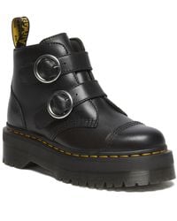 Dr. Martens - Stivali da donna in pelle con - Lyst