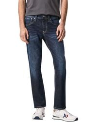 Pepe Jeans - Cash Jeans Denim-Z45 32W/34L - Lyst
