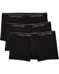 Calvin Klein - Pack de 3 Calzoncillos para Hombre Bóxer de Tiro Bajo Elásticos - Lyst