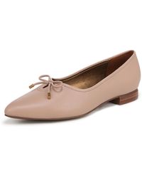 Naturalizer - S Joiner Pointed Toe Ballet Flat Vintage Mauve Leather 9.5 M - Lyst