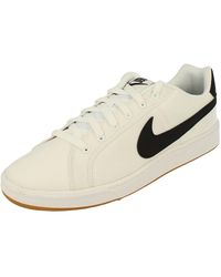 Nike Court Royale Canvas Tennis Shoes in Black for Men - Save 42% | Lyst UK