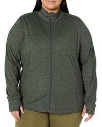 Amazon Essentials - Brushed Tech Stretch Full-zip Jacket - Lyst