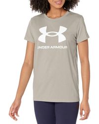 Under Armour - S Live Sportstyle Graphic Short Sleeve Crew Neck T-shirt, - Lyst
