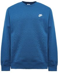 Nike - Sweat-shirt de sport Club Fleece Crew en polaire pour homme - Lyst