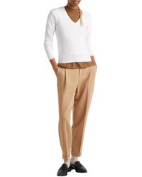 Benetton - Maglia Coreana M/l 1091d5558 Cardigan Sweater - Lyst