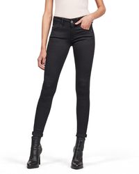 G-Star - G-Star Para Mujer Lynn Mid Super Skinny Jeans - Lyst