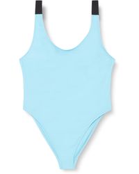 Calvin Klein - Vrouwen Scoop Back One Piece-nylon Scoop Back Badpak - Lyst