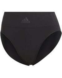 adidas - Seamless Hi-leg Brief Panty Underwear - Lyst