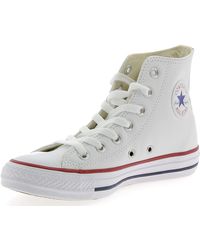 Converse - Chuck Taylor All Star Leather High Top Sneaker - Lyst