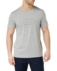 Tommy Hilfiger - Hilfiger Curve Logo Tee S/s T-shirts - Lyst
