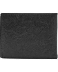 Fossil - Neel Leather Bifold Sliding 2-in-1 With Removable Card Case Wallet - Lyst