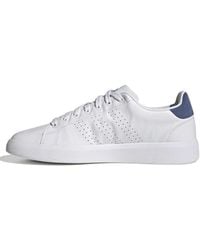 adidas - Advantage Premium Leather Shoes Sneakers - Lyst