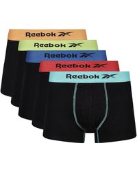 Reebok - Calzoncillos Tipo Bóxer Para Hombre En Color Con Cintura Nailon Colorido Y Regulador De La Humedad Boxer Shorts - Lyst