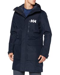 Helly Hansen - Rigging Waterproof Windproof Rain Coat Jacket With Hood - Lyst