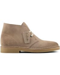 Clarks - Desert Boot 2 S Ankle Boots 6 Uk Sand Suede - Lyst