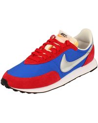 Nike - Waffle Trainer 2 Sp Dc2646-400 Shoes Blue / Red Size Eu - Lyst