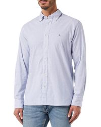 Tommy Hilfiger - Shirt Oxford Stripe Regular Fit Long Sleeve - Lyst