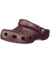 classic all terrain crocs tan