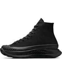 Converse - Chuck 70 At-cx Mid Top Canvas Comfort Binnenzool Flatform Sneakers | Zwart - Lyst