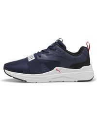 PUMA - S Softride Wired 2 Sneakers Blue Size Uk 7 - Lyst