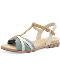 S.oliver - Sandalen flach mit verstellbarem Riemchen Sommer - Lyst
