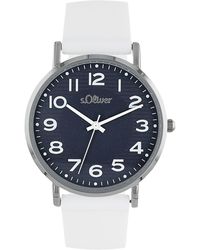 S.oliver - Uhr Armbanduhr Silikon 2038377 - Lyst